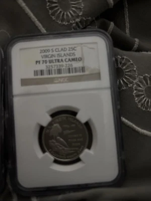2009-S No. Mar Is. &   State Qtr Clad 2 Coin Lot NGC PF70 Virginia Islands - Image 1 of 3