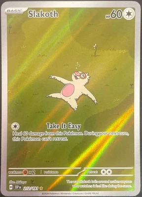 Slakoth 212/191 Illustration Rare Mint Condition- S&V Surging Sparks - Image 1 of 2