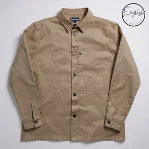 Barbour Kettleness Overshirt Men’s XL Stone - Picture 1 of 12