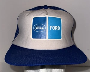 Vintage New Era Strapback Hat Cap Ford Automotive Car Logo RARE. - Picture 1 of 6