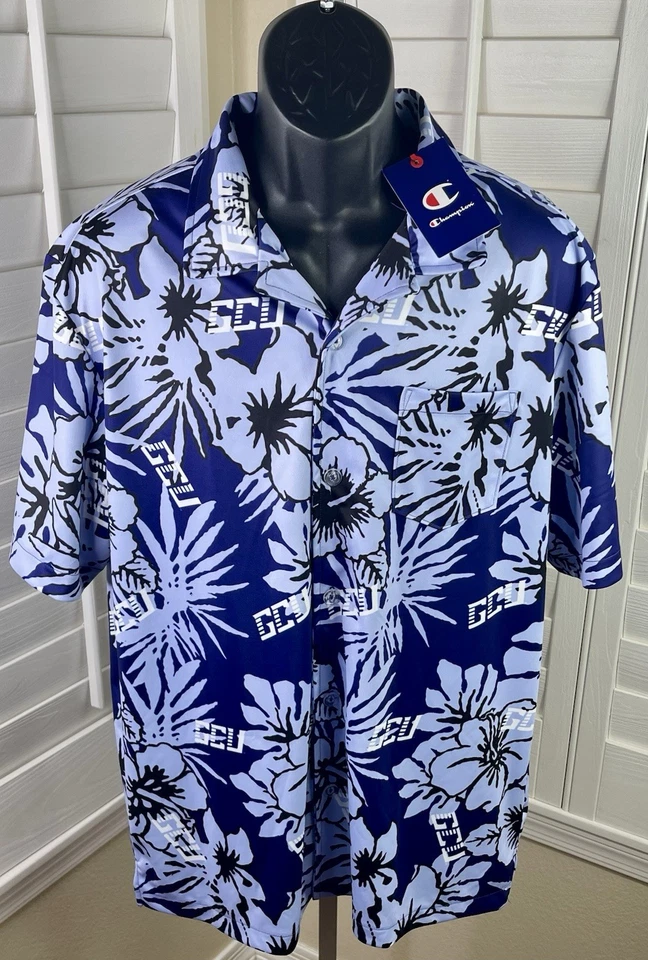 Champion NCAA GCU Grand Canyon University Hawaiian Shirt - Men’s M