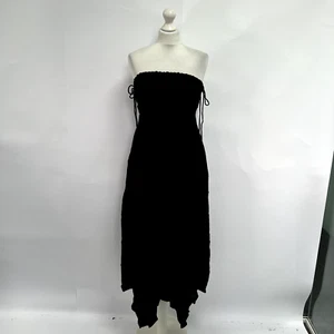 Free People Turning Up The Temperature Maxi. Black. Medium. RRP £98 - Picture 1 of 4