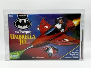 1992 Batman Returns The Penguin Umbrella Jet Vehicle Kenner - Graded AFA U80 NM - Picture 1 of 7