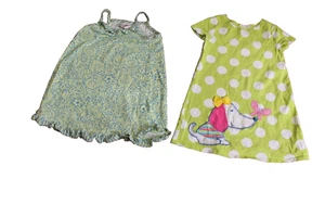 Two Summer Dresses, Size 4 (100), Hanna Andersson, JK, Good Condition - Picture 1 of 5