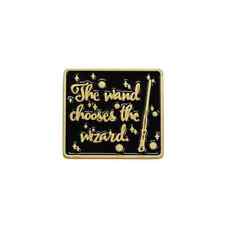 Harry Potter - Wand chooses the Wizard Pin Badge