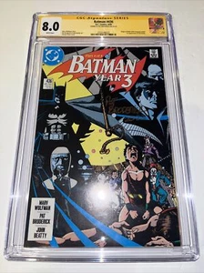 Batman (1989) # 436 (CGC 8.0 SS) Signed Pat Broderick • 1st App Tim Drake - Picture 1 of 4