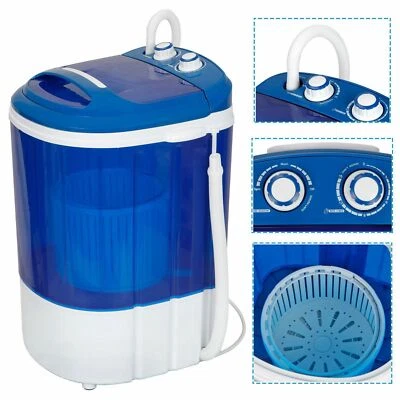 Compact Mini laundry Washing Machine Portable Washer and Spinner Drain Pump Hose - Image 1 of 4