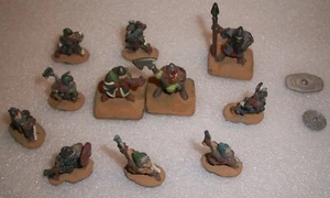 Miniature Figure Assortment 11 Dwarf Figures Painted and ready for adventuring - Picture 1 of 6