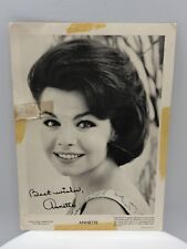 ANNETTE FUNICELLO OFFICIAL WALT DISNEY POSTCARD SIGNED