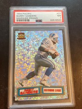 1994 Pacific Marquee prisms, Barry sanders, tough grade, - PSA - 7 -Pop 3!!