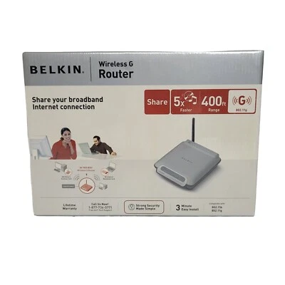 Belkin Wireless G Cable DSL Router #F5D7230-4 NIB - Image 1 of 3