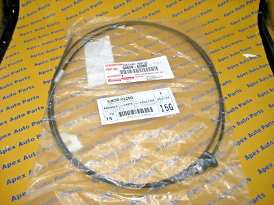 Toyota Corolla Hood Lock Latch Release Cable Genuine OEM Factory 2009-2013 Foto 1 de 4