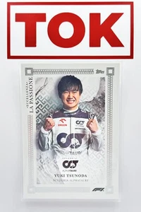 Tarjeta base Topps Formula 1 Eccellenza 2023 Yuki Tsunoda La Passione F1 - Imagen 1 de 2