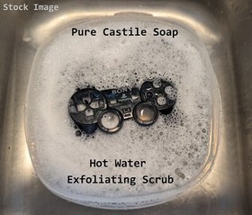 Lovingly Restored, Super-Clean Sony PlayStation2 PS2 Dualshock2 Wired Controller