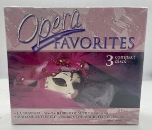 OPERA FAVORITES (3 CD Set) LA TRAVIATA-VERDI-BARBER OF SEVILLE-ROSINI ~ NEW! - Picture 1 of 3