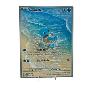 Squirtle IR - 151 | Jumbo Metal 6" x 8" Card Gift/Display - Picture 1 of 3