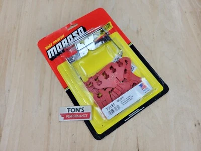 Moroso 72131 Ignition Spark Plug Wire Loom Separators kit RED Small Block FORD - Image 1 of 4