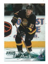 jyrki lumme vacouver canucks card 1997/98 pacific 232