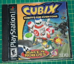 Sony PlayStation Game: Cubix Robots for Everyone Race N' Robots - Picture 1 of 4