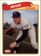 1989 (BB) Swell Baseball Greats #88 Jim Kaat