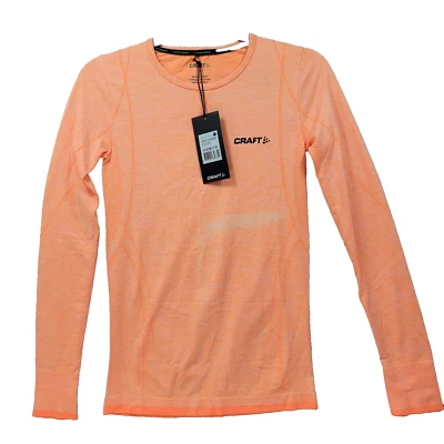 Craft X US Ski Team Térmico Mujer XS Manga Larga Capa Base Naranja Rendimiento Foto 1 de 4