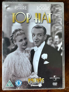 Top Hat DVD 1935 Hollywood Musical Classic with Fred Astaire and Ginger Rogers