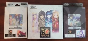 Weiss Schwarz Dengeki Bunko Booster Box & Starter Decks Bundle English Sealed  - Imagen 1 de 2