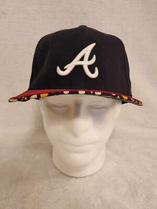New Era Men's Atlanta Braves 2022 Postseason Side Patch 9Fifty SnapBack Hat - Picture 1 of 13