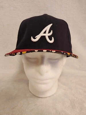 New Era Men's Atlanta Braves 2022 Postseason Side Patch 9Fifty SnapBack Hat - Image 1 of 4