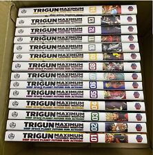 TRIGUN MAXIMUM Manga Vol 1-14 Complete Set (END)by Ysuhiro Nightow Comic English