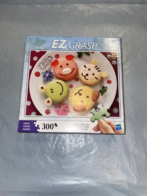 MB 2011 EZ Grasp Hasbro 300 piezas rompecabezas macarrones caras de animales  Foto 1 de 4