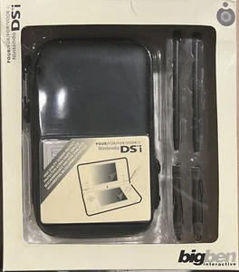 nintendo dsi - ds lite starter pack so pure sacoche stylet protege ecran noir - Photo 1/2
