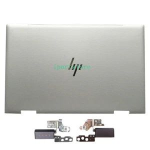 New For HP Envy X360 15-ed 15m-ed 15m-ed1013dx Lcd Back Cover W/ Hinges Silver - Afbeelding 1 van 5