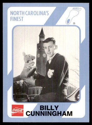 1989-90 Collegiate Collection North Carolina's Finest Billy Cunningham North - Image 1 of 2
