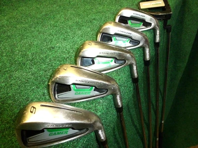 Top Flite Gamer Iron Set 6-PW & Putter Steel Shafts Ladies RH 6/7/8/9/PW/Putter - Image 1 of 4