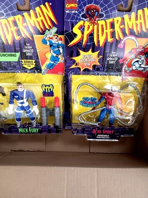 Spier-man 1995 Nick Fury y OCTA-Spidey sin abrir Foto 1 de 4