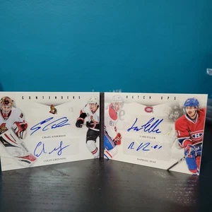 2011 Playoff Contenders Colin Greening Craig Anderson Lars Eller Rookie Auto RC - Picture 1 of 4