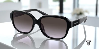 COACH HC8298U 50028G Black Dark Grey Gradient 57 mm Women's Sunglasses - Image 1 of 4