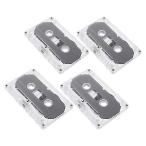 4 piezas cintas de casete en blanco cinta de audio casetes productos de almacenamiento - Imagen 1 de 12