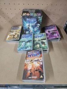 Doctor Who: The Davros Collection UK VHS Video Set - Picture 1 of 19