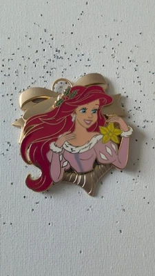 The Little Mermaid - Ariel Christmas Season Disney Employee Center -  Disney Pin - Image 1 of 4