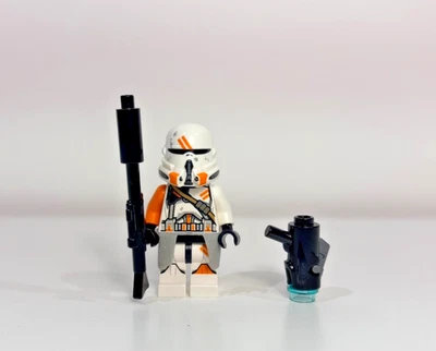 LEGO Star Wars 212th Airborne Trooper – sw0523 – Rifle + Stud Shooter - Image 1 of 4