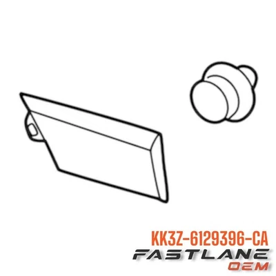 Ford Transit 2019-2023 carrocería trasera derecha panel moldura nuevo fabricante de equipos originales KK3Z-6129396-CA Foto 1 de 4