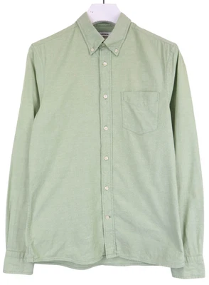 J. LINDEBERG Dani BD-P-S Stretch Oxford Shirt Men MEDIUM Green Button-Down - Image 1 of 4