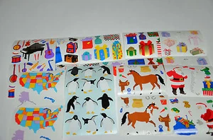 Mrs.Grossman Penquins, Horses, Santa, Travel,Presents You Choose Stickers - Picture 1 of 10