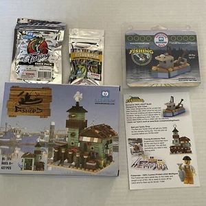 Brick Loot - Bait & Tackle Shop 427 PCS (BL-175 W/Additional Kit Add Ons) - Picture 1 of 13
