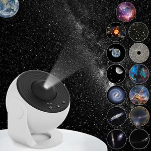 Galaxy Projector Planetarium  Realistic Starry Sky Night Light with Solar System - Picture 1 of 11