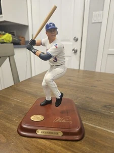 LTD EDITION Danbury Mint MLB Alex Rodriguez 9 Inch Figurine Texas Rangers - Picture 1 of 11