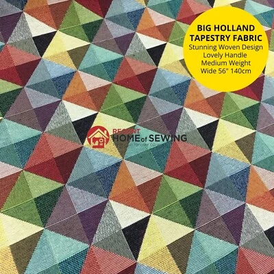 CRAFTY Tela de tapiz para tapiz 100 % algodón HOLLANDIA GRANDE por metro, CHATHAM GLYN