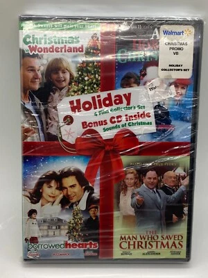 Holiday Four Film Collector's Set (DVD, 2009, 2-Disc Set) 4 Christmas Movie New - Image 1 of 4